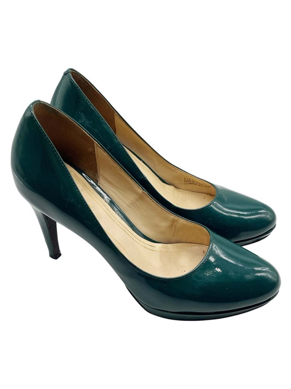 Cole Haan Patent Leather Nike Air pumps size 6.5 B High Heels Workwear